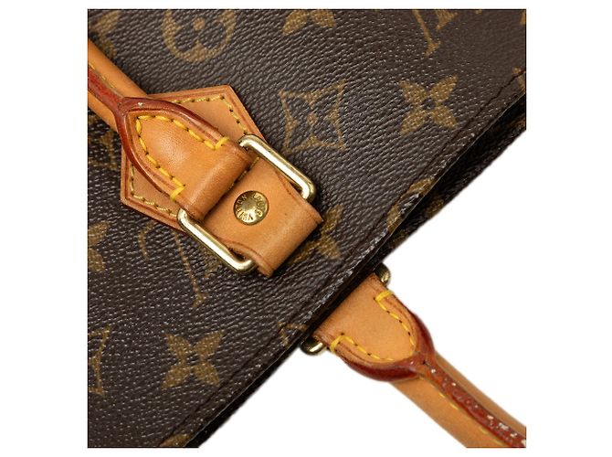 Louis Vuitton Brown Monogram Sac Plat - Ansicht 6