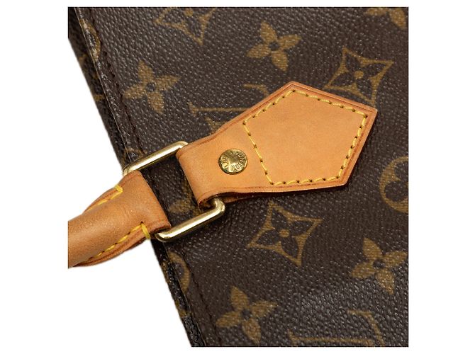 Louis Vuitton Brown Monogram Sac Plat - Ansicht 7