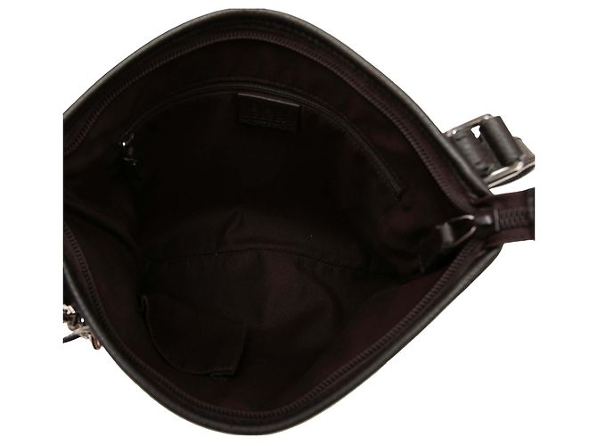 Borsa a tracolla Gucci Jolicoeur in nylon GG marrone - vista 4
