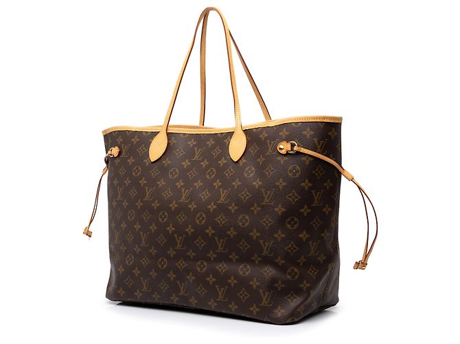 Louis Vuitton Brown Monogram Neverfull GM - vista 2