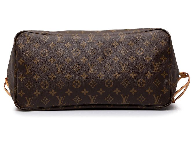 Louis Vuitton Brown Monogram Neverfull GM - vista 3
