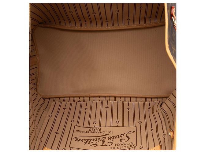 Louis Vuitton Brown Monogram Neverfull GM - vista 4