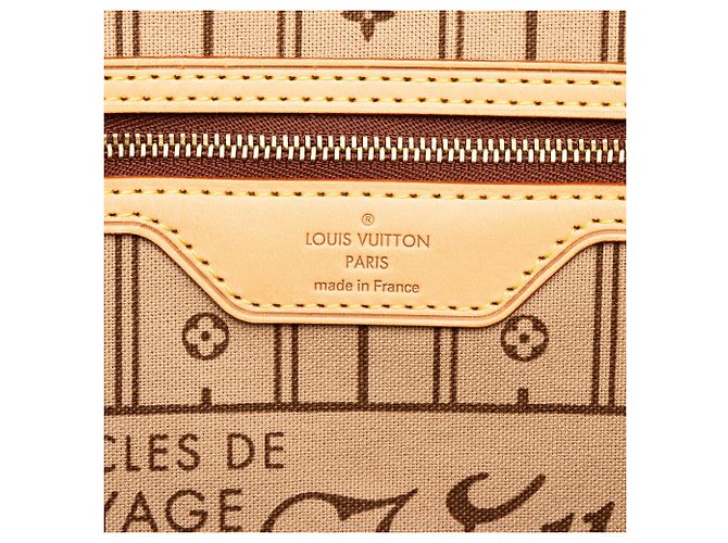 Louis Vuitton Brown Monogram Neverfull GM - vista 5