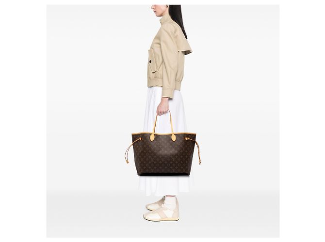 Louis Vuitton Brown Monogram Neverfull GM - vista 6