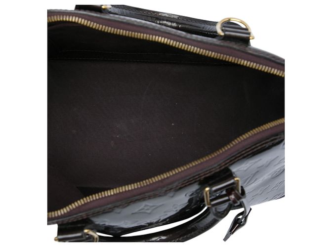 Louis Vuitton Purple Monogram Vernis Alma PM - vista 4