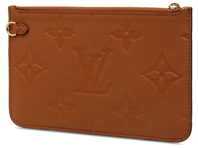 Pouch Louis Vuitton Brown Monogram Empreinte Giant Neverfull MM - vista 2