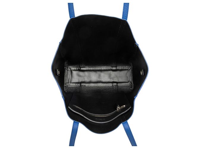 Balenciaga Blue Leather Everyday Tote XS - vista 4