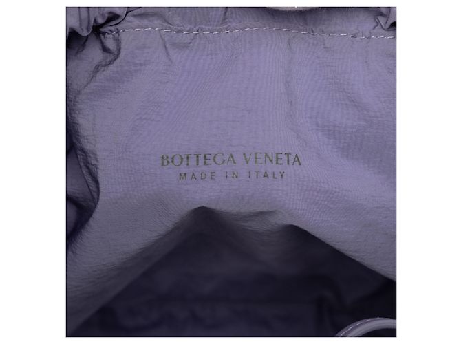 Bottega Veneta Borsa The Shell Medium in pelle di vitello viola - vista 6