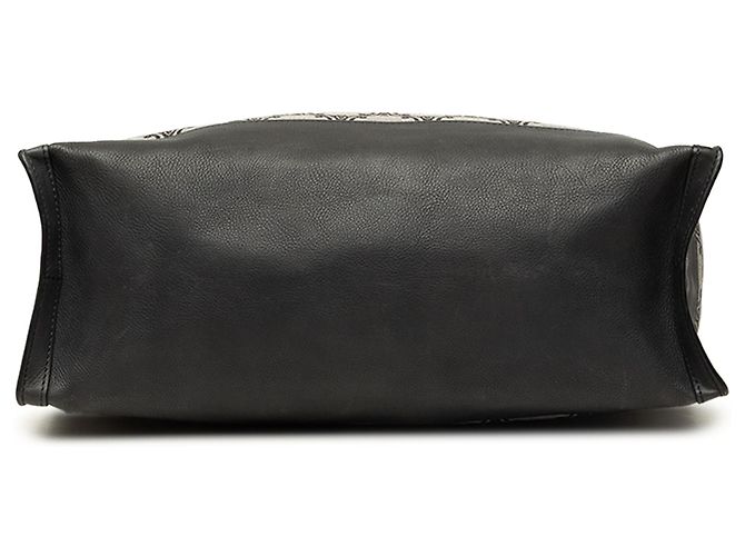 Céline Tote Verticale Celine Gray Macadam Canvas - vista 3