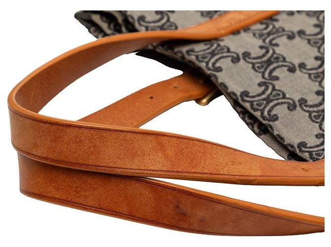Céline Tote Verticale Celine Gray Macadam Canvas - vista 6