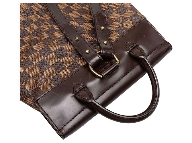 Louis Vuitton Brown Damier Ebene Soho - vista 7