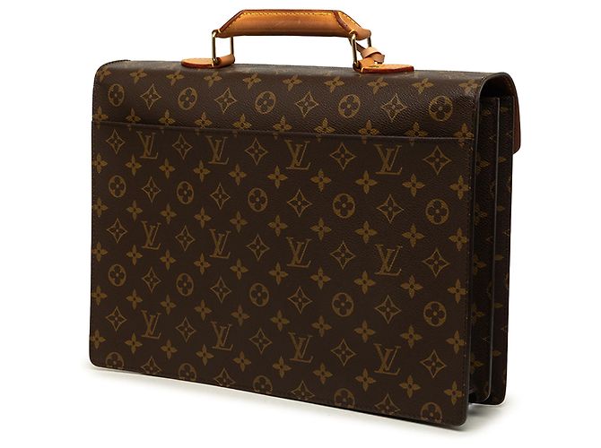 Louis Vuitton Brown Monogram Serviette Conseiller - vista 2