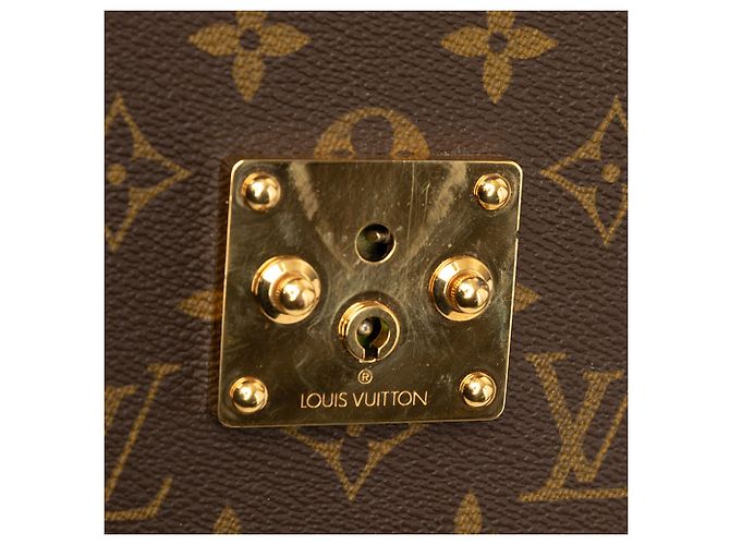 Louis Vuitton Brown Monogram Serviette Conseiller - vista 6