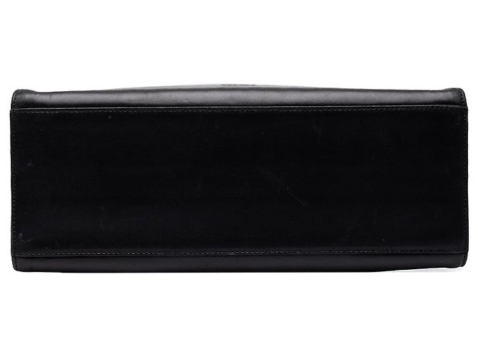 Borsa Satchel Anagram LOEWE in pelle nera - vista 3