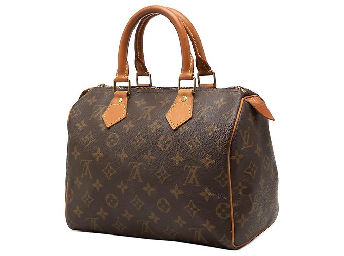 Louis Vuitton Brown Monogram Speedy 25 - vista 2