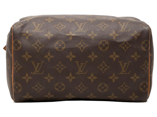 Louis Vuitton Brown Monogram Speedy 25 - vista 3