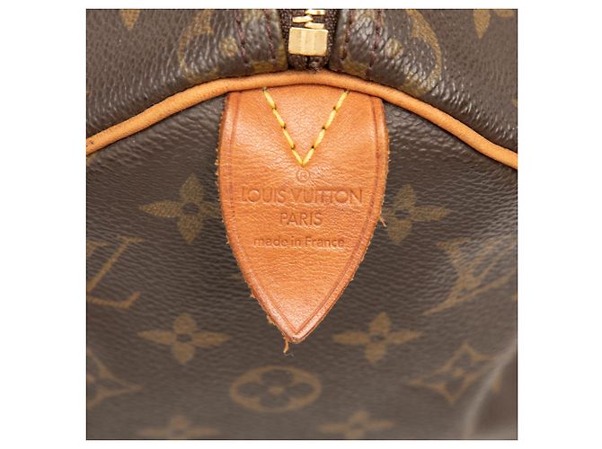 Louis Vuitton Brown Monogram Speedy 25 - vista 5