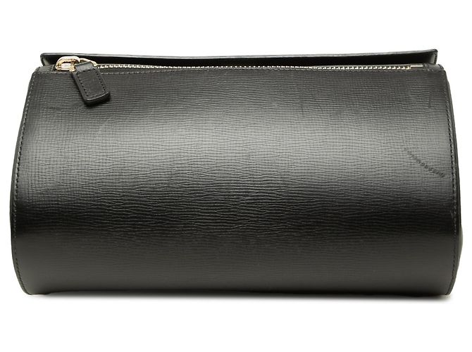 Givenchy Borsa a Tracolla Pandora Box in Pelle di Vitello Granulata Nera Medium - vista 3