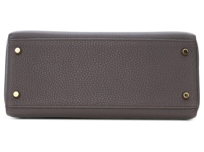 Hermès Gray Togo Kelly II Retourne 28 - vista 3