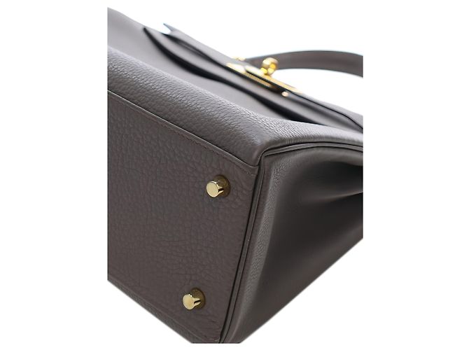 Hermès Gray Togo Kelly II Retourne 28 - vista 9