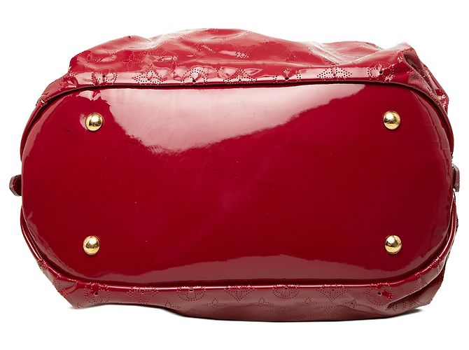 Louis Vuitton Red Monogram Vernis Mahina Surya L - vista 3