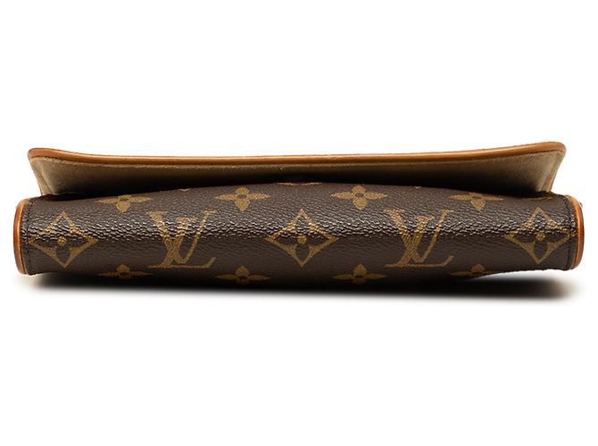 Louis Vuitton Brown Monogram Pochette Twin PM - vista 3