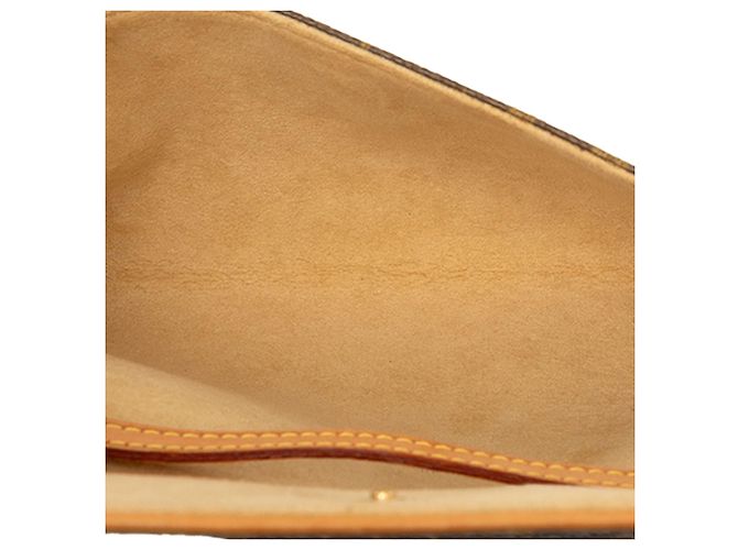 Louis Vuitton Brown Monogram Pochette Twin PM - vista 4
