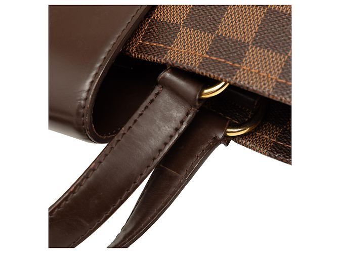 Louis Vuitton Brown Damier Ebene Cabas Rosebery - vista 7