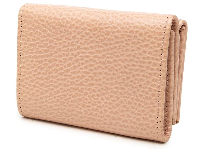 Cartera compacta trifold Gucci GG Marmont Rosa - vista 2