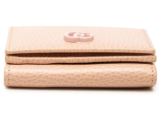 Cartera compacta trifold Gucci GG Marmont Rosa - vista 3