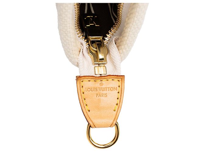 Louis Vuitton White Antigua Cabas MM - vista 5