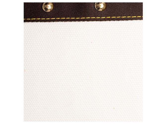 Louis Vuitton White Antigua Cabas MM - vista 7