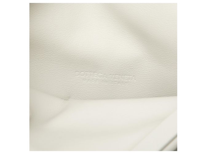 Clutch angular BV Trine de piel blanca Bottega Veneta - vista 4
