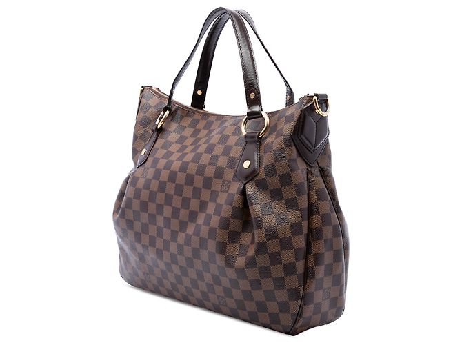 Louis Vuitton Brown Damier Ebene Evora MM - vista 2