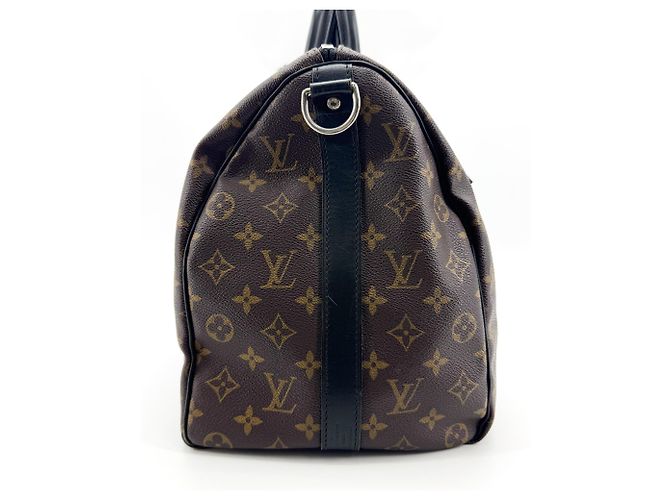 Louis Vuitton Keepall Bandouliere Macassar Monogram Canvas 45 - vista 2