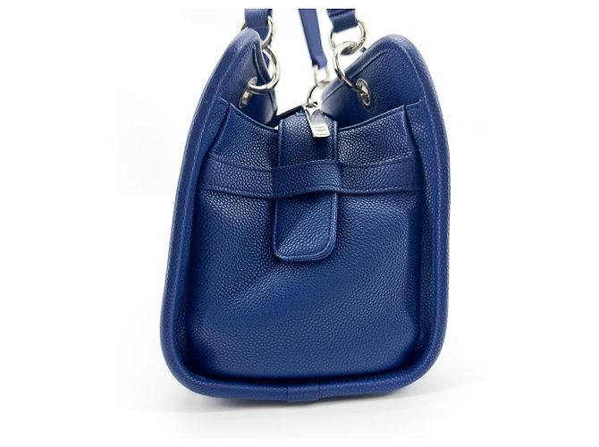 Borsa Tote Vintage Chanel Caviar Large - vista 3
