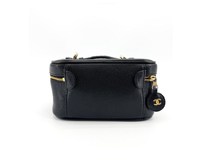 Necessaire Chanel Vintage Timeless Caviar Large - vista 2