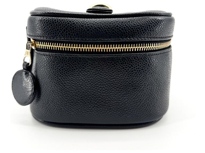 Necessaire Chanel Vintage Timeless Caviar Large - vista 4