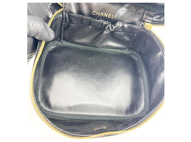 Necessaire Chanel Vintage Timeless Caviar Large - vista 5