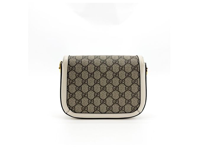 Gucci Horsebit 1955 GG Coated Canvas with Leather Mini - vista 2