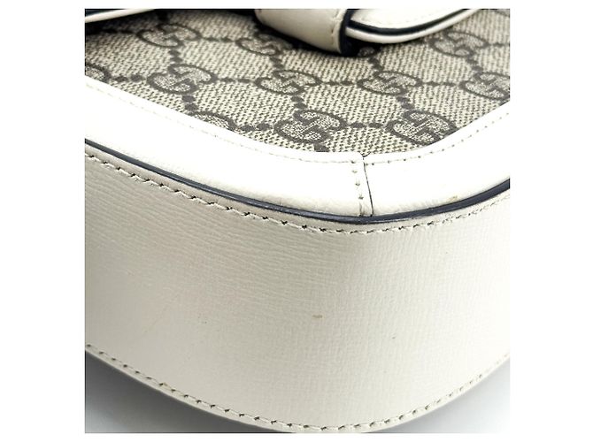 Gucci Horsebit 1955 GG Coated Canvas with Leather Mini - vista 7