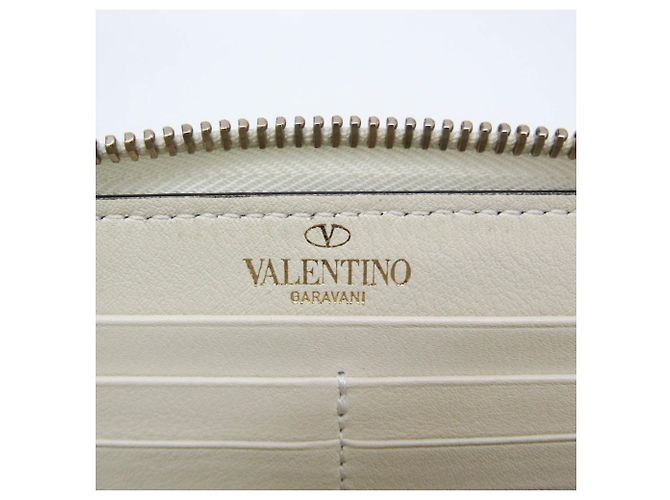Valentino Garavani Rockstud Zip Around Leather Medium - vista 5