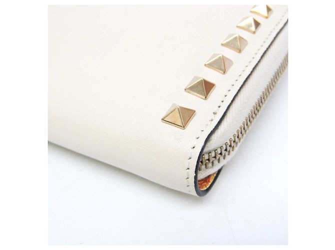 Valentino Garavani Rockstud Zip Around Leather Medium - vista 7