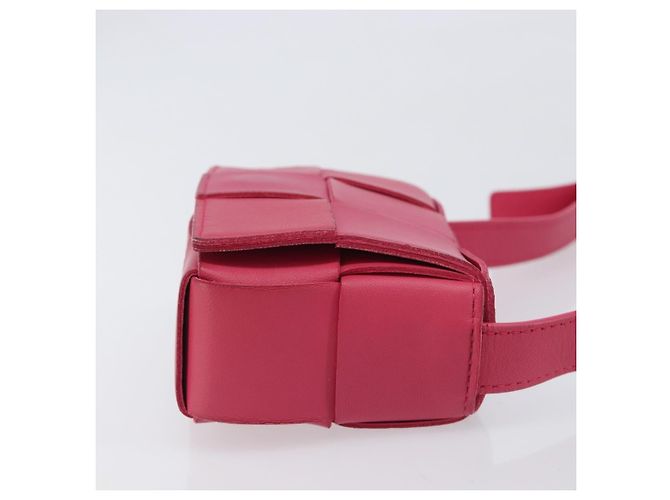 Bottega Veneta Cassette Maxi Intrecciato Leather Mini - vista 3