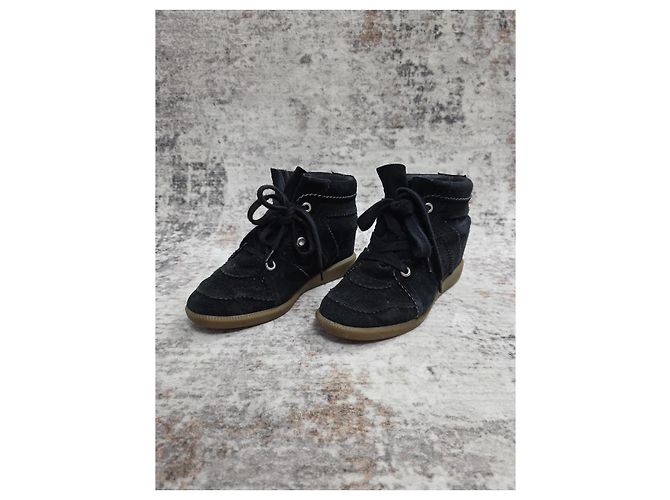 Splendide sneakers alte Isabel Marant Bobby - vista 3