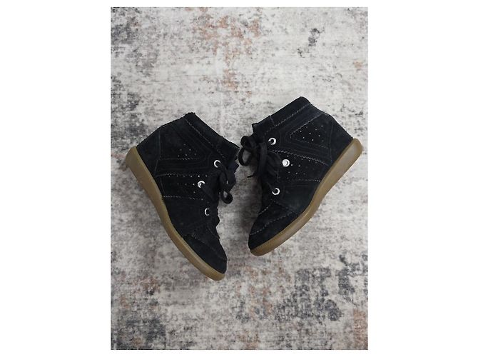Splendide sneakers alte Isabel Marant Bobby - vista 6
