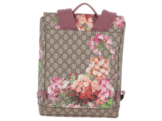 Gucci Hebilla Estampado Blooms GG Coated Canvas Medium - vista 2