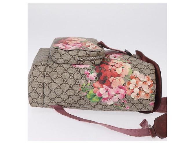 Gucci Hebilla Estampado Blooms GG Coated Canvas Medium - vista 3