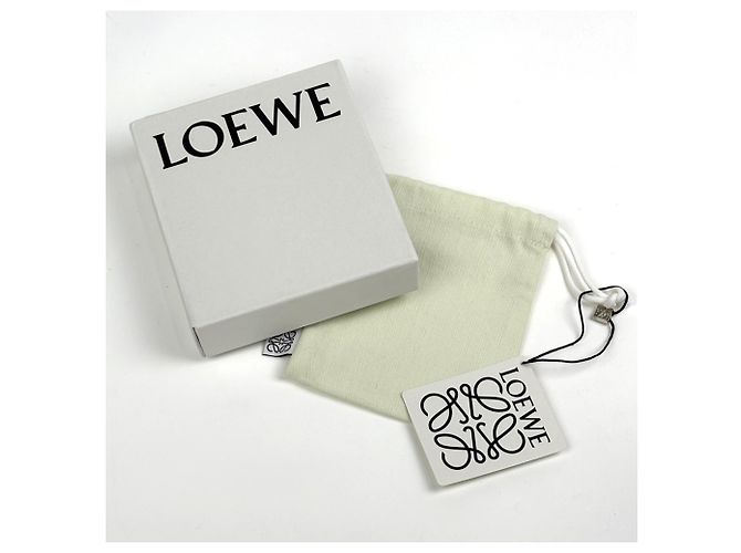 Cartera tri-fold Loewe en piel Grayish - vista 10