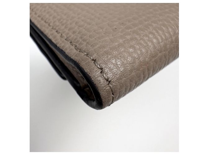 Cartera tri-fold Loewe en piel Grayish - vista 3